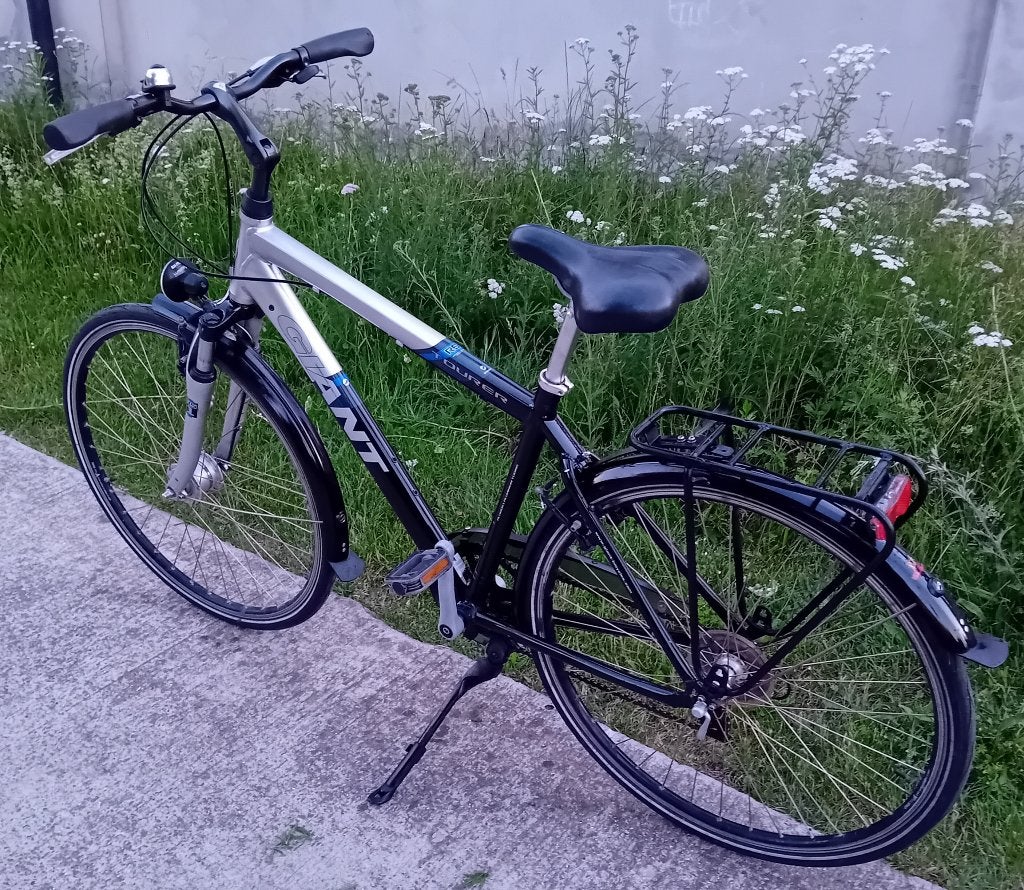 Herenfiets, Fietsen en Brommers, Ophalen, Velgrem, Versnellingen, Giant