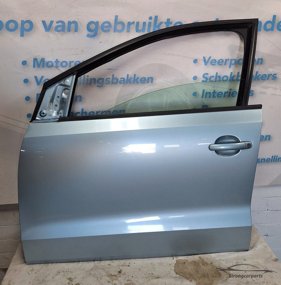 Deur Portier VW Polo 6R 6C links voor compleet 5 deurs LD5M, Volkswagen, -, Utilisé, Porte
