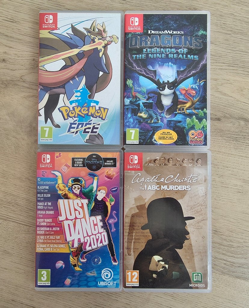 Jeux Nintendo Switch : vente à la pièce lisez la description, Enlèvement, Comme neuf