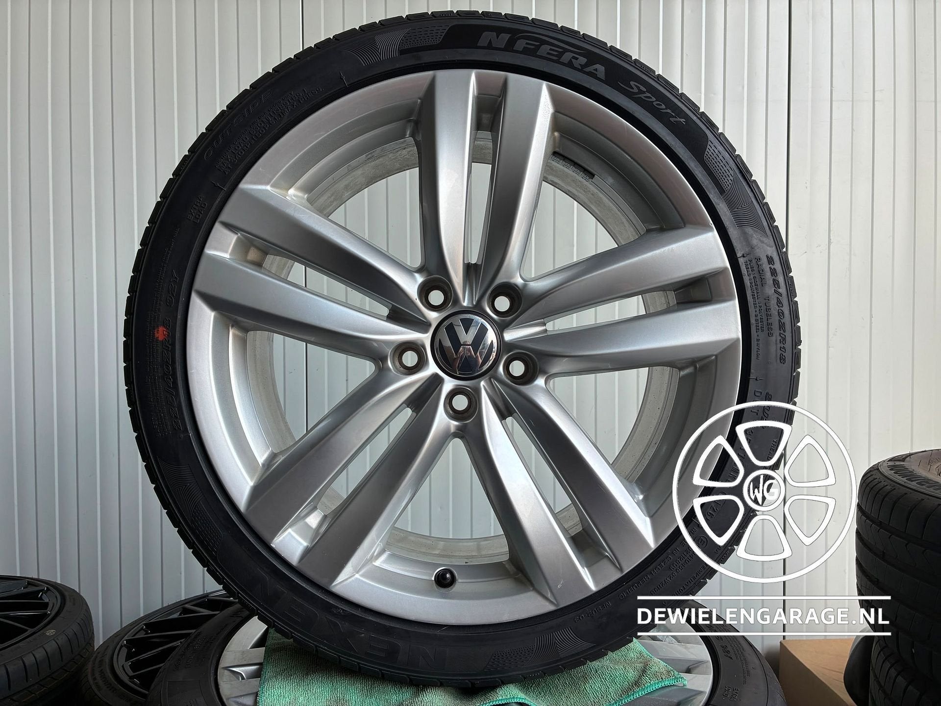 18 inch VW Velgen KANSAS (Durban) Golf Caddy 5x112 nieuwe ba, Auto-onderdelen, Banden en Velgen, Gebruikt, -, -, Banden en Velgen