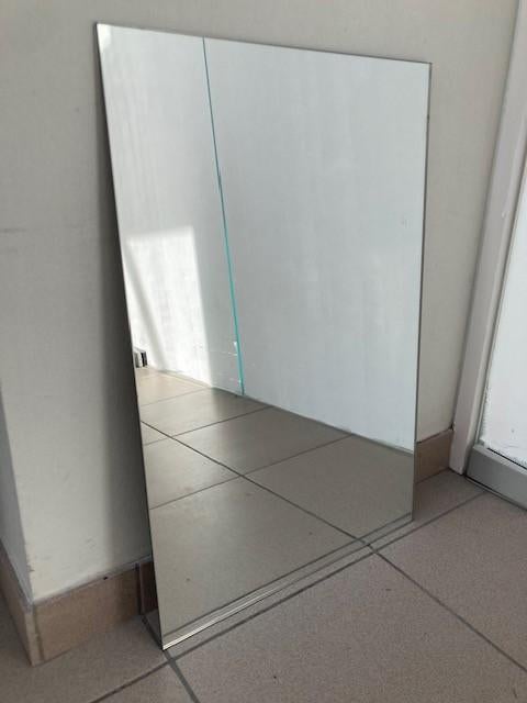 miroir rectangulaire 60/40, Antiquités & Art, Antiquités | Miroirs, Moins de 50 cm, Moins de 100 cm, Rectangulaire, Enlèvement