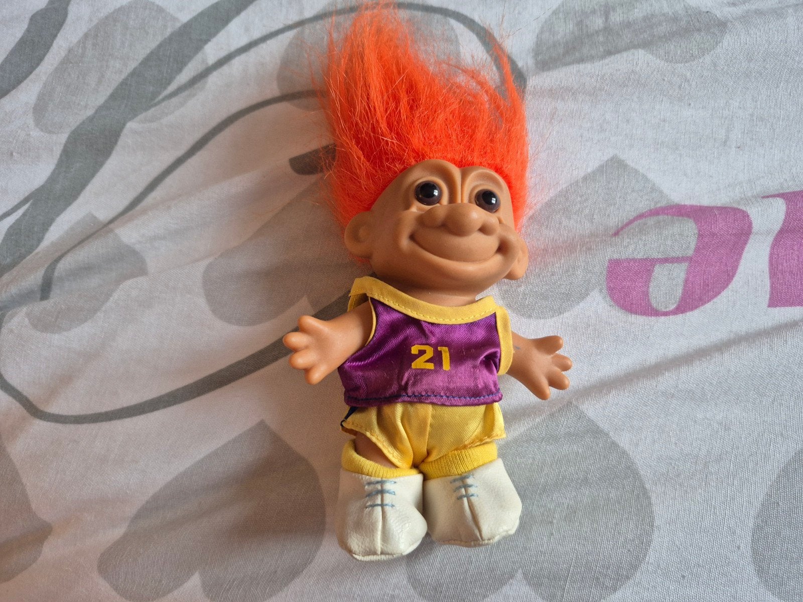 vintage troll russ goede staat 12cm, Ophalen of Verzenden