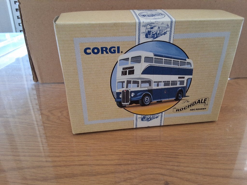 4) bus corgi, Hobby & Loisirs créatifs, Enlèvement ou Envoi, Comme neuf, Bus ou Camion, Corgi
