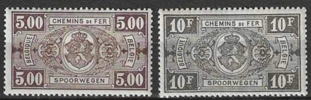 Belgie 1940 - Yvert/OBP 211-212TR - Type Rijkswapen (PF), Postzegels en Munten, Verzenden, Postfris, Postfris, Sport