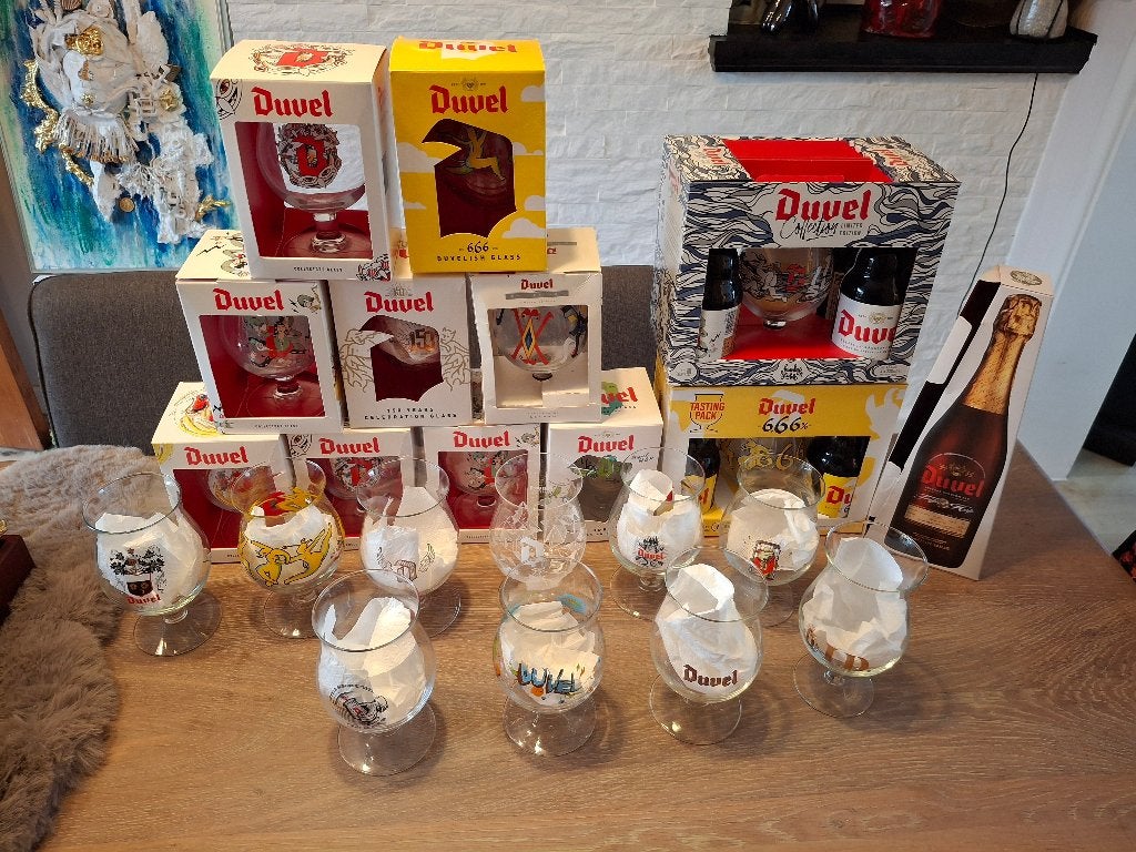 Duvel glazen, Enlèvement
