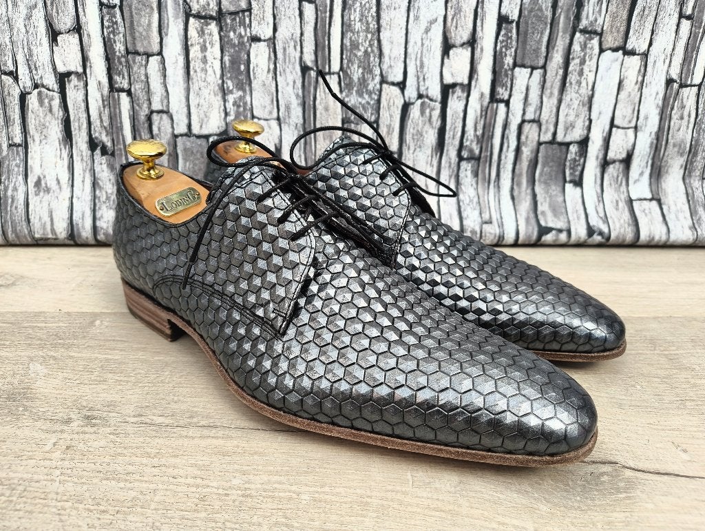 Floris van Bommel Zilverkleurige herenschoenen - Mt 43 (9), Kleding | Heren, Schoenen, Overige kleuren, Verzenden, Floris van Bommel