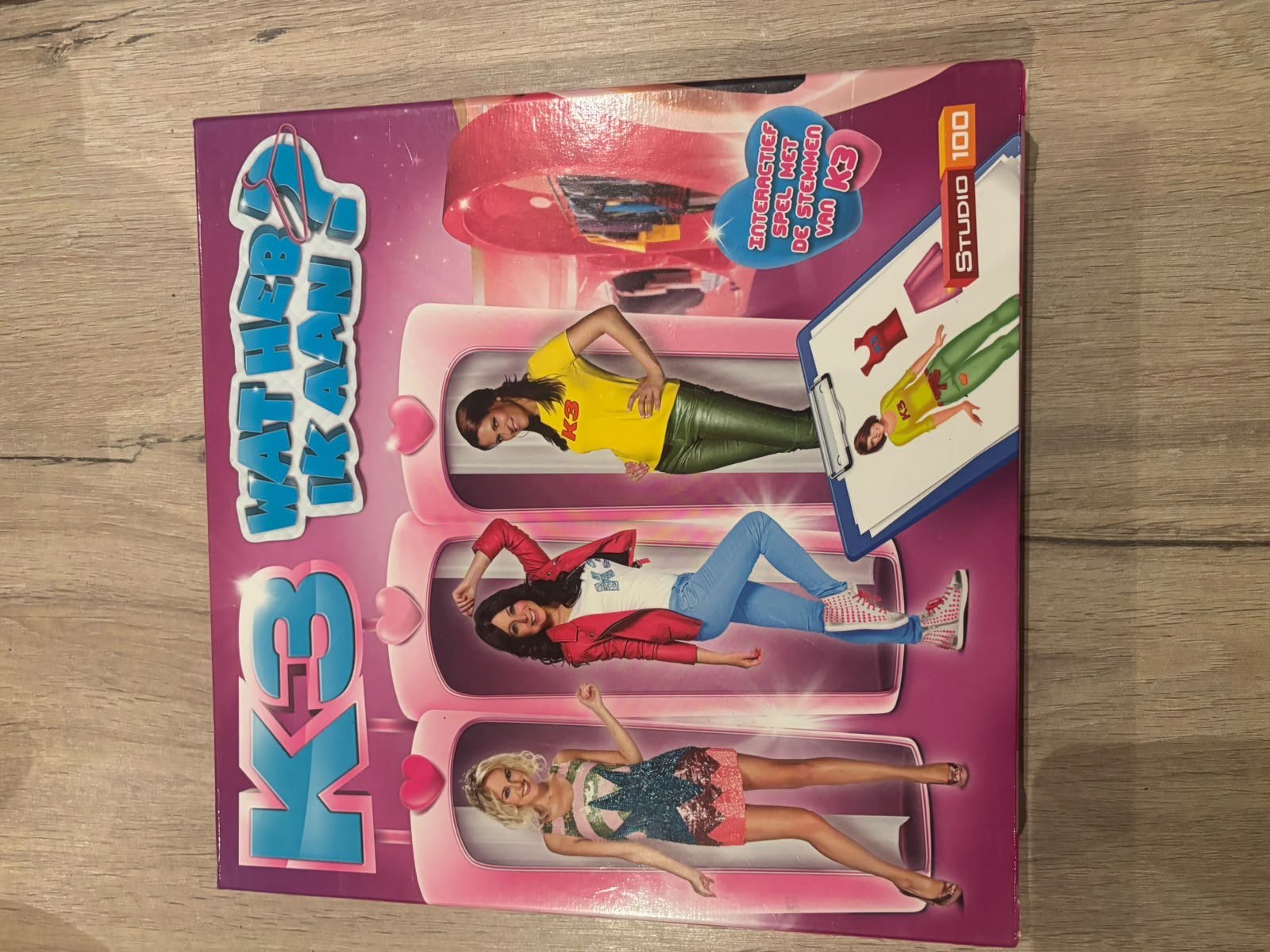 K3 spel wat heb ik aan?, Ophalen, Zo goed als nieuw