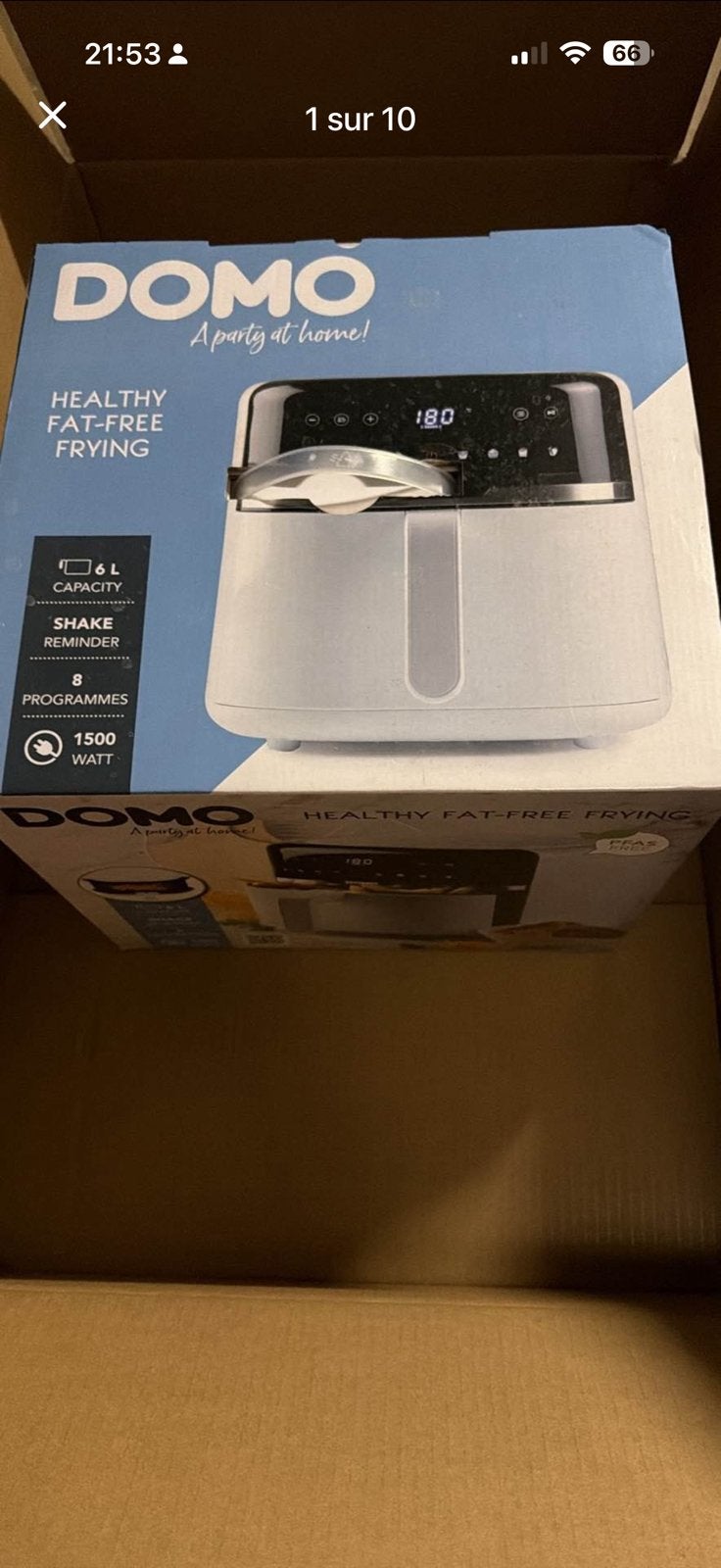 Airfryer friteuse, Ophalen, Nieuw