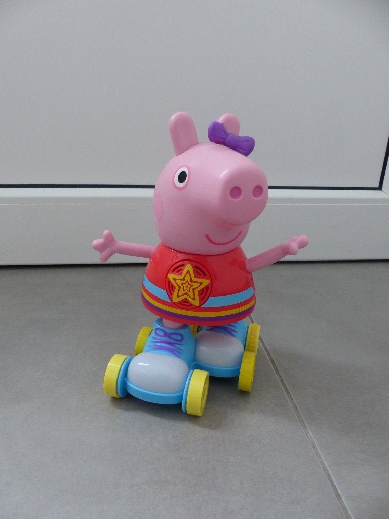 Peppa Pig Roller Disco avec lumières et musique, Enlèvement ou Envoi, Comme neuf, Avec lumière
