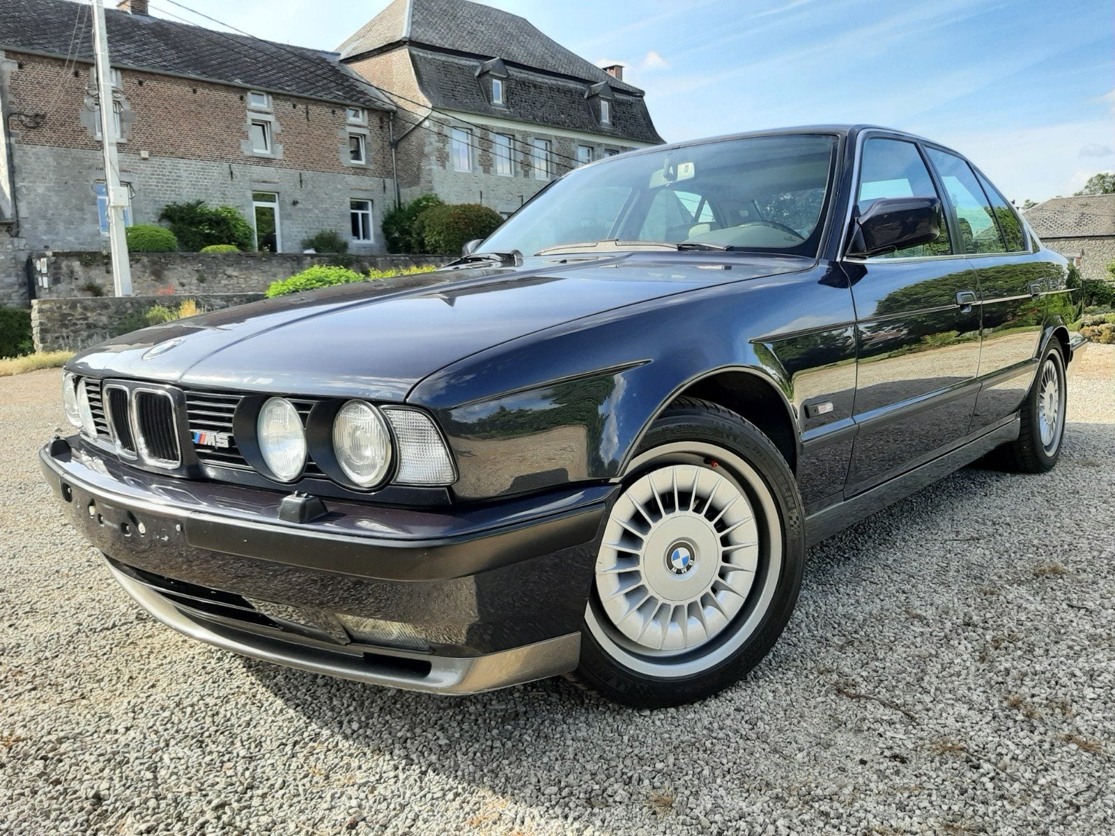 BMW M5 E34 année 1992 oldtimer 3.600 cm³ 315 CV impeccable, Autos, BMW, Cuir, 4 portes, 6 cylindres, Particulier