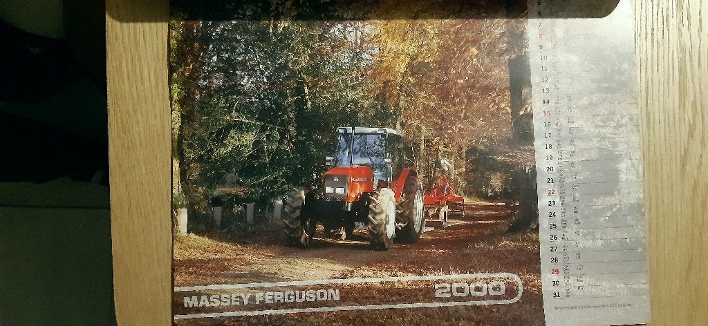 kalender tractoren 2000 Massey Ferguson   maandkalender, Ophalen of Verzenden, Maandkalender