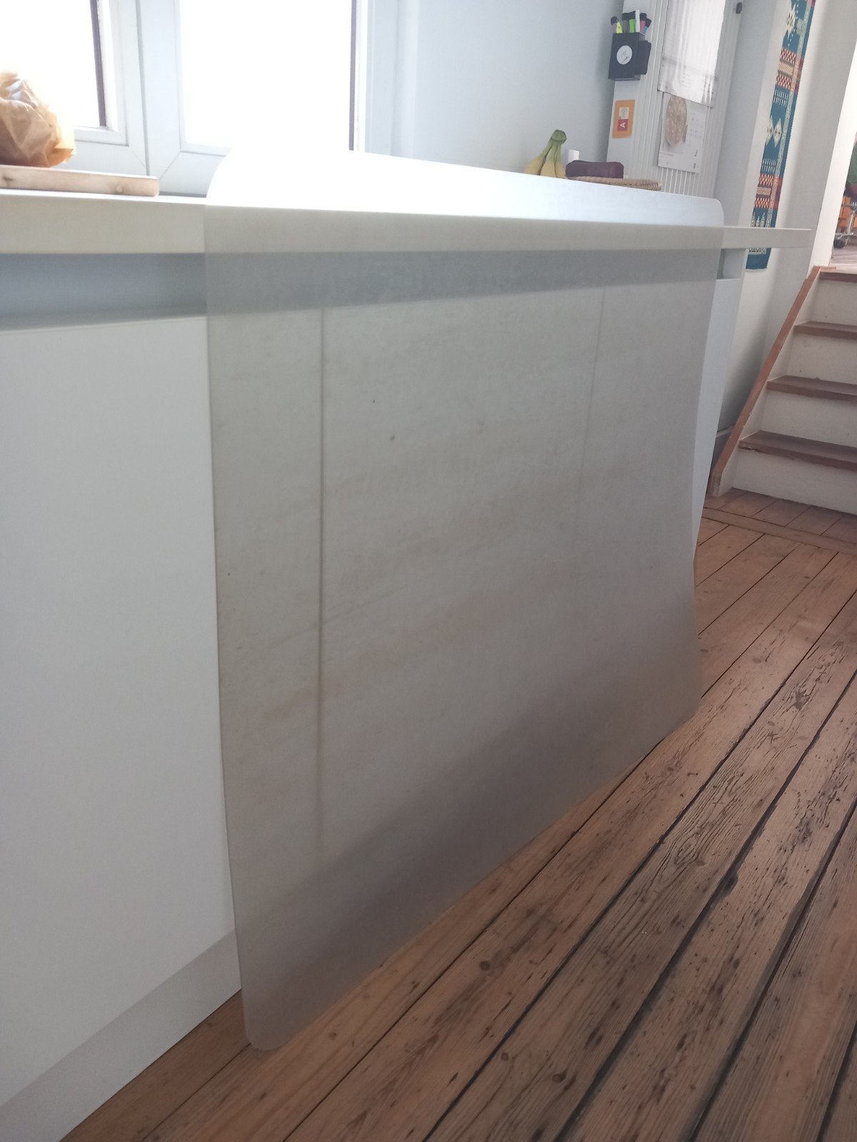 2x IKEA vloerbeschermers, Enlèvement, Utilisé