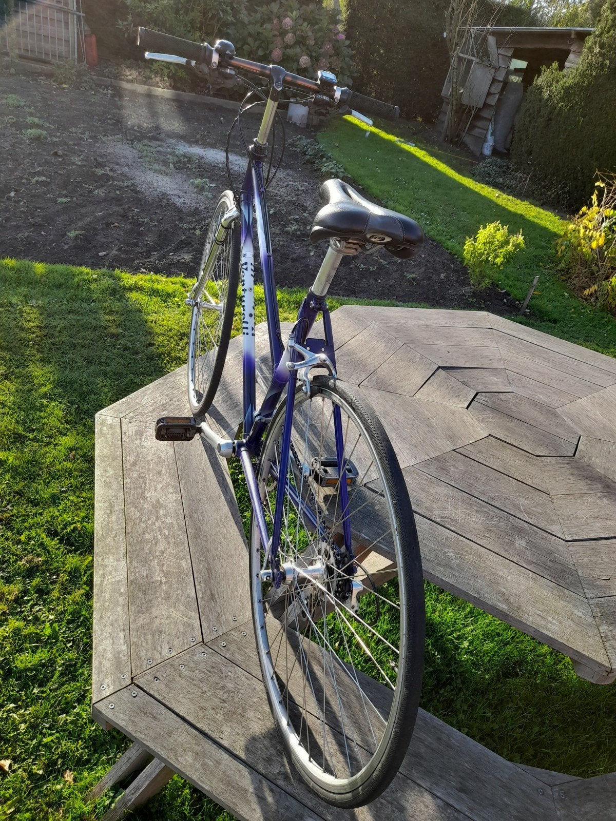 Damesfiets sportief, Enlèvement