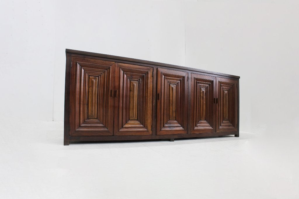 Vintage Brutalist Sideboard dressoir, Ophalen of Verzenden