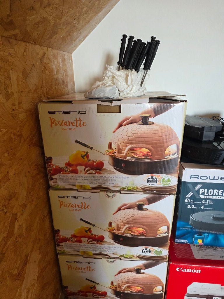 Pizzarette 6personen, Tuin en Terras, Pizzaovens, Ophalen, Gebruikt, Emelia