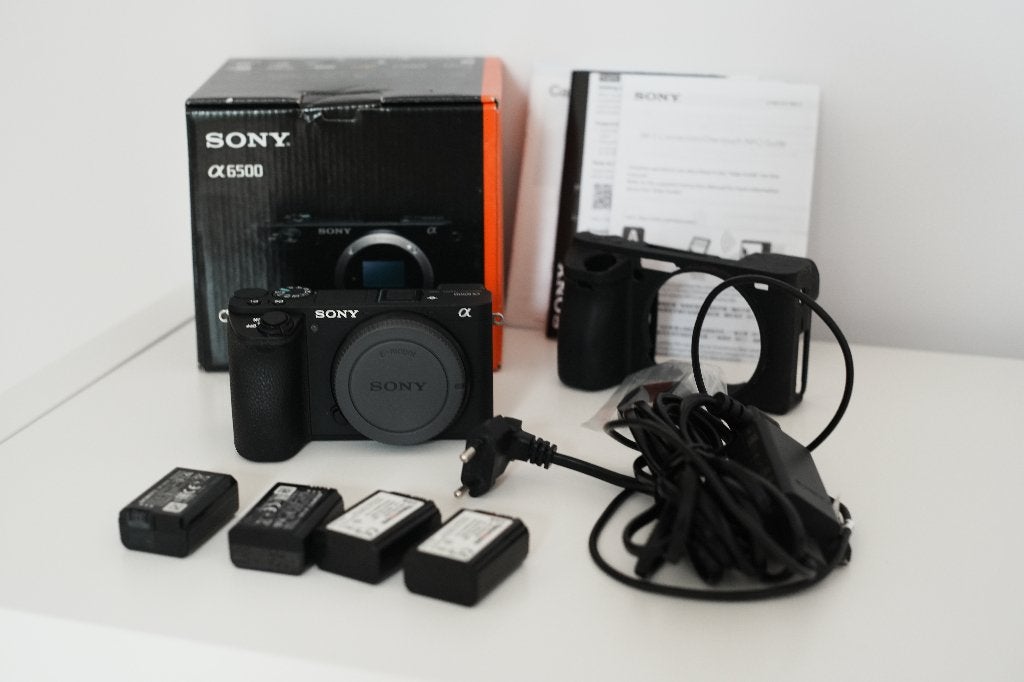 Sony A6500, Touchscreen, Ophalen, Zo goed als nieuw, Sony