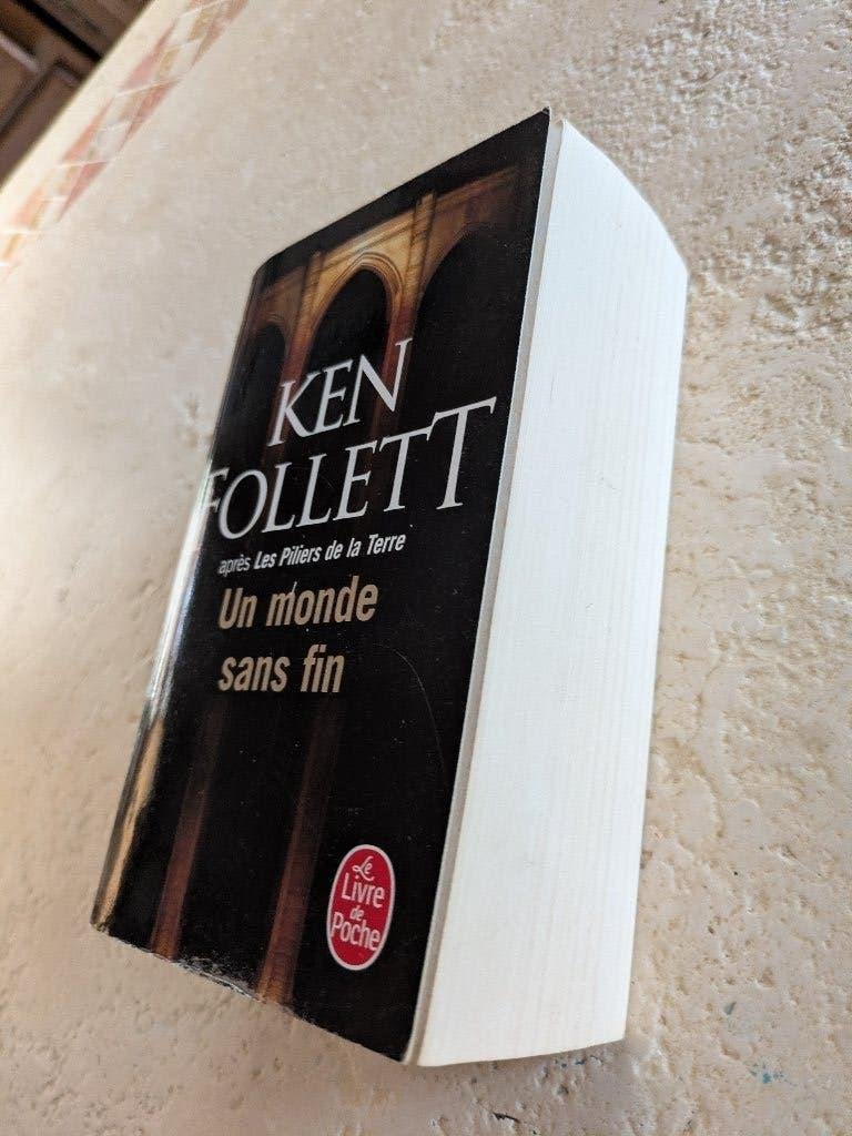 Un monde sans fin (Ken Follett)., Ken Follett., Utilisé, Europe autre, Envoi