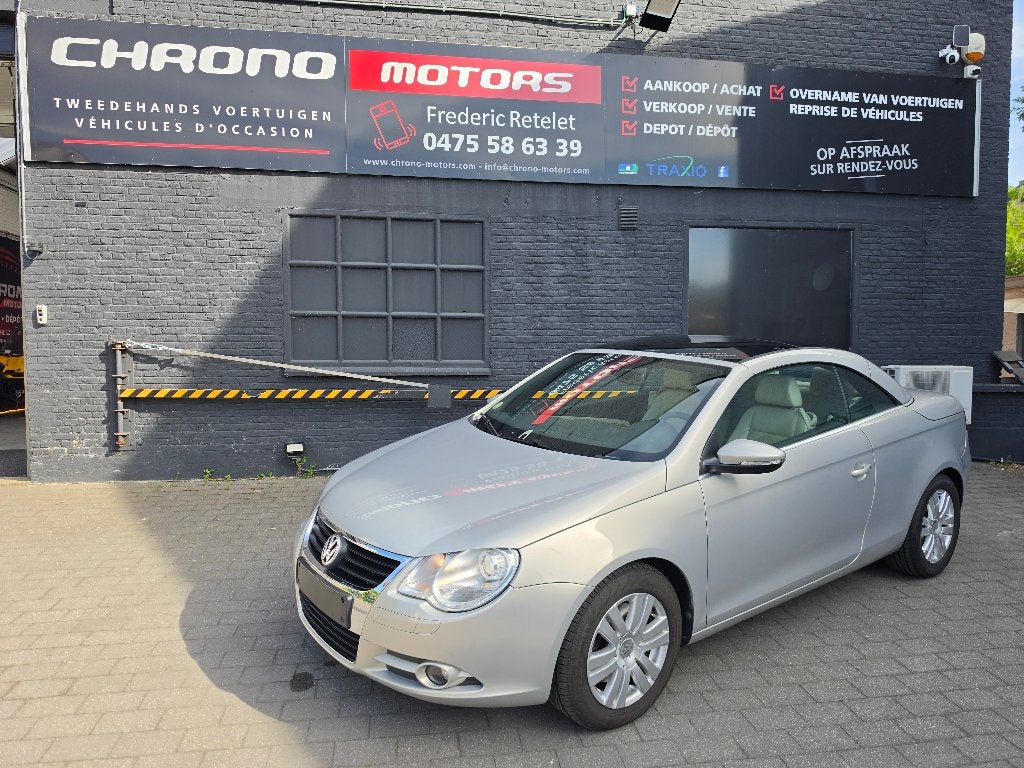 Volkswagen Eos 2.0 1 er Proprétaire ,Carnet complet,Cuir,, Cuir, Euro 5, Achat, Beige
