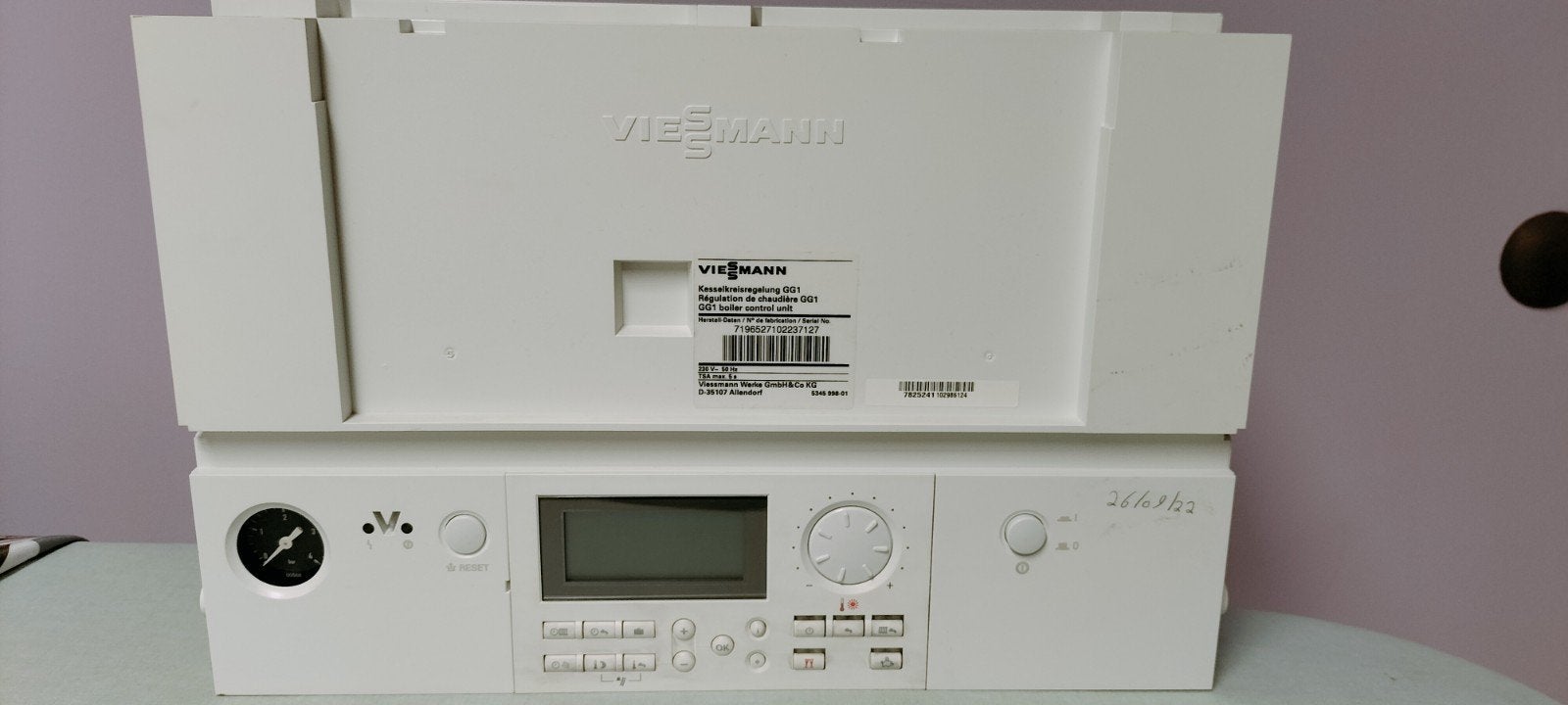 Panneau de commandes électronique pour chaudière viessmann, Enlèvement, Comme neuf