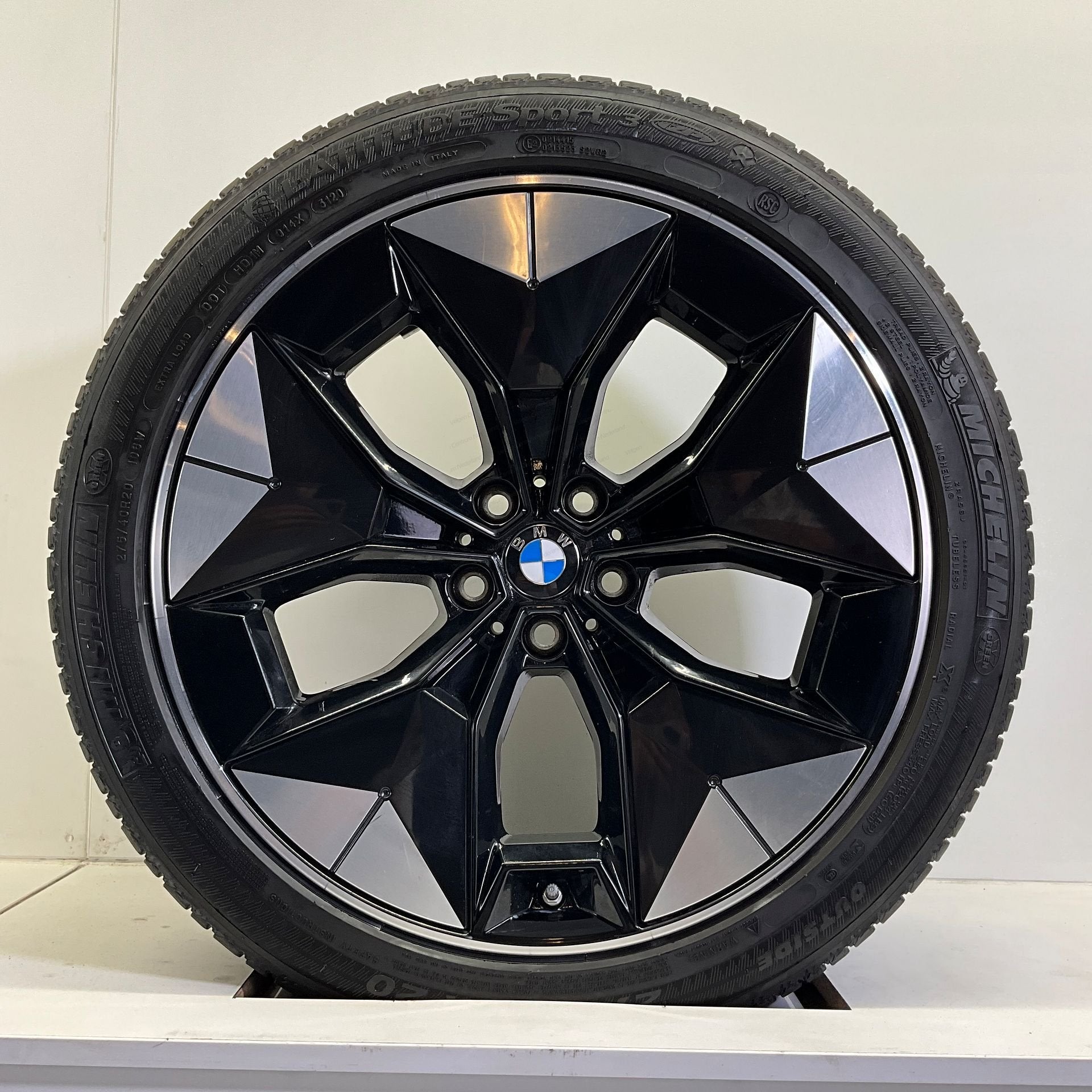 BMW IX3 X3 G08 BREEDSET VELGEN + ZOMERBANDEN 20 INCH ORIG. 8, Pneus et Jantes, 245 mm, Véhicule de tourisme, Pneus été