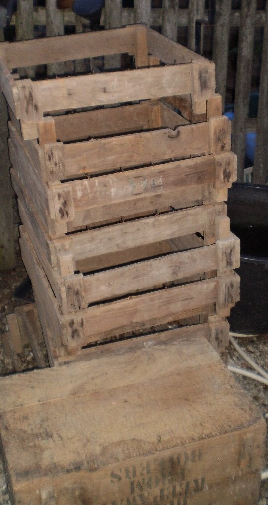 hout brand hout, Ophalen
