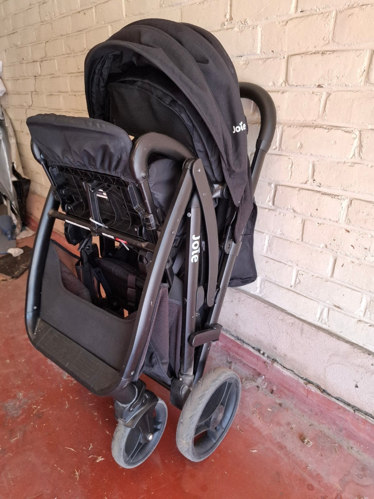 Joie Evalite Duo dubbele buggy – zwart, Enlèvement, Utilisé, Autres marques, Modèle duo