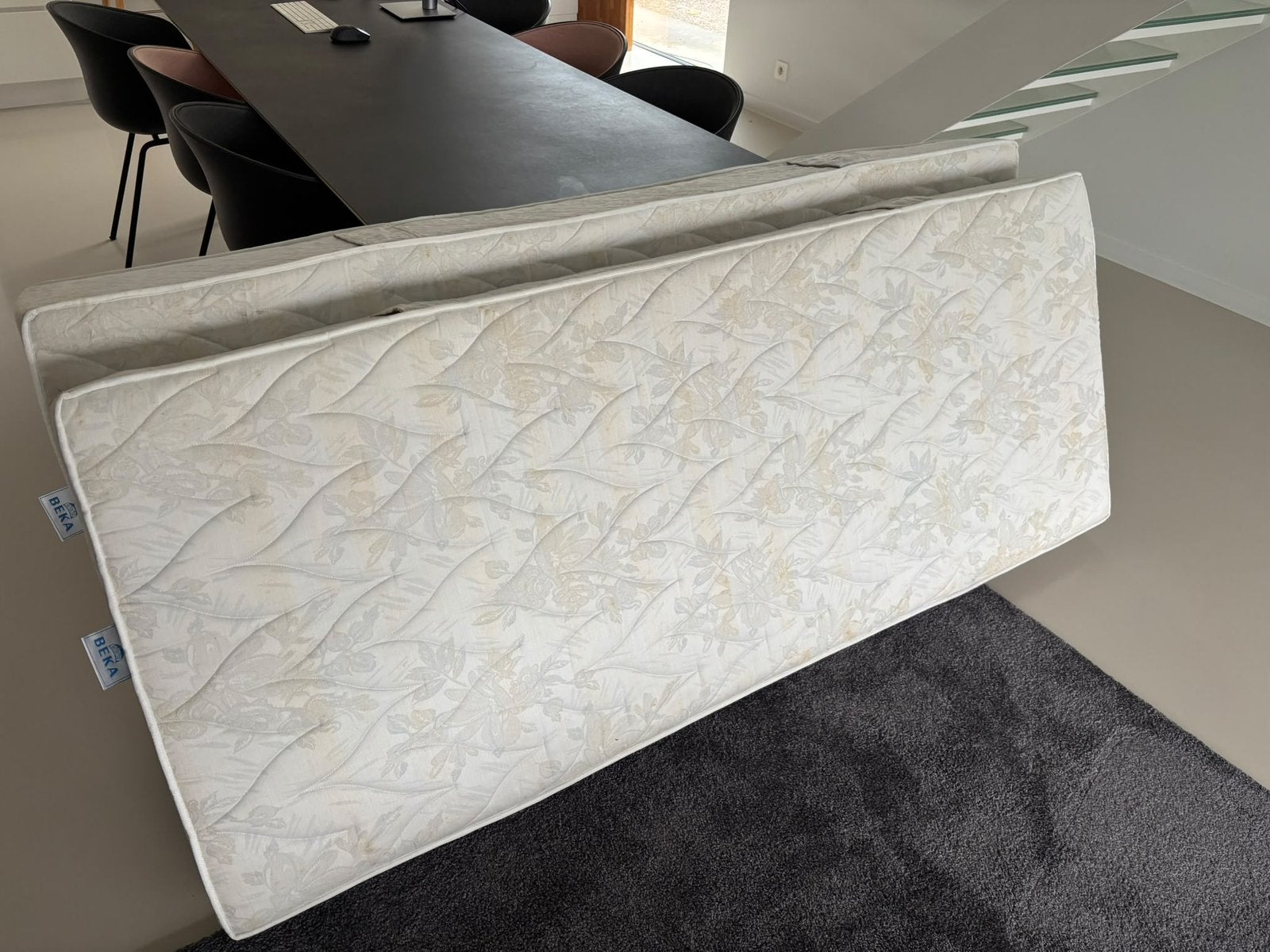 Deux matelas 80 x 200, Maison & Meubles, Enlèvement, Comme neuf