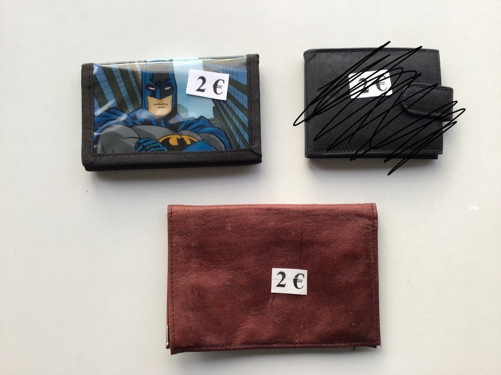 6 portefeuilles ou porte-cartes à 2 euros, Bijoux, Sacs & Beauté, Porte-monnaie & Portefeuilles, Comme neuf, Enlèvement ou Envoi
