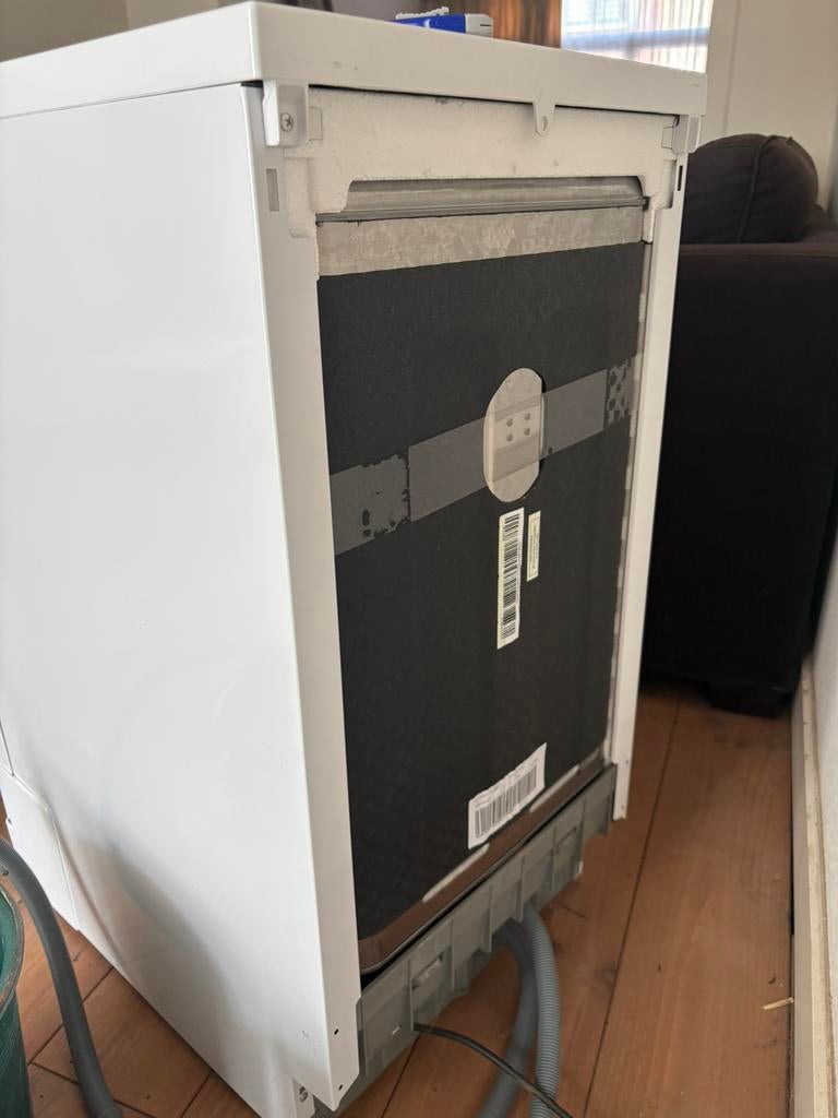 Vaatwas 45cm Whirlpool, Elektronische apparatuur, Ophalen, Zo goed als nieuw, Energieklasse A of zuiniger, 85 tot 90 cm