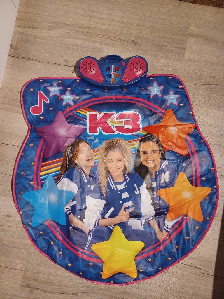 K3 Dansmat (Zo goed als nieuw! Met originele doos erbij), Ophalen, Zo goed als nieuw
