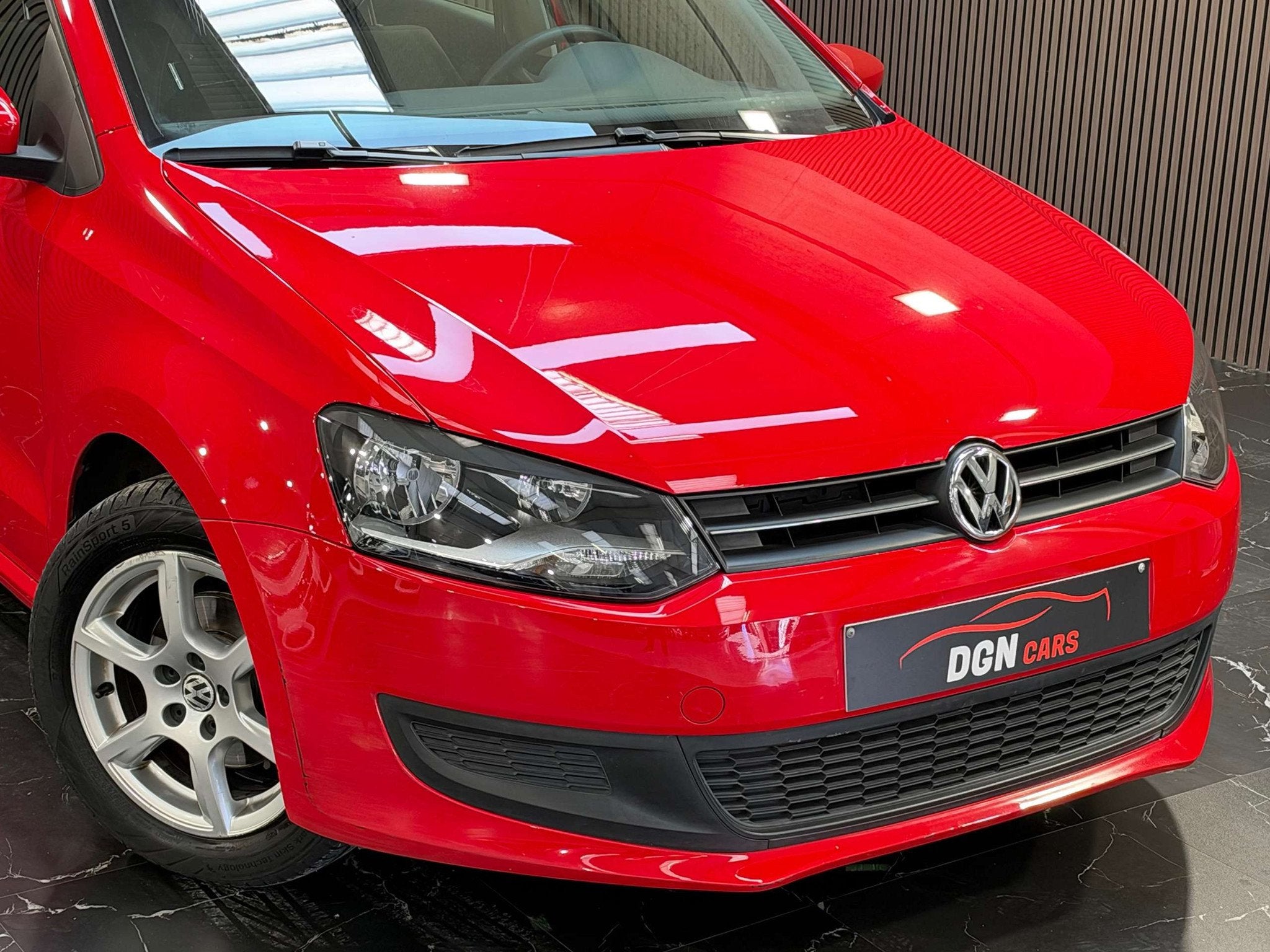 Volkswagen Polo Polo 1.2i Highline (bj 2009), Auto's, Euro 5, Stof, Gebruikt, Zwart