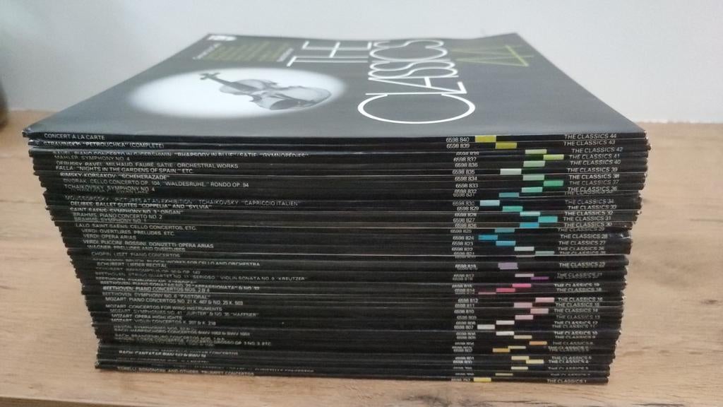 The classics LP collectie, Cd's en Dvd's, Ophalen