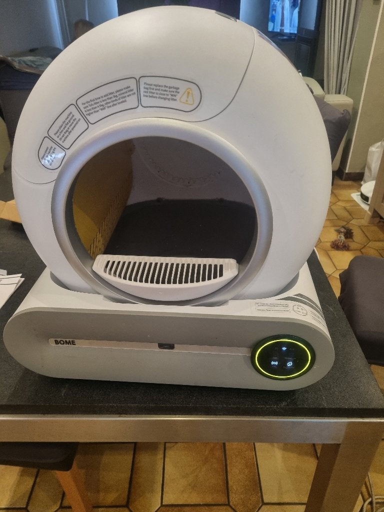 Automatische kattenbak Bome, Dieren en Toebehoren, Ophalen, Zelfreinigend, Zo goed als nieuw, Gesloten