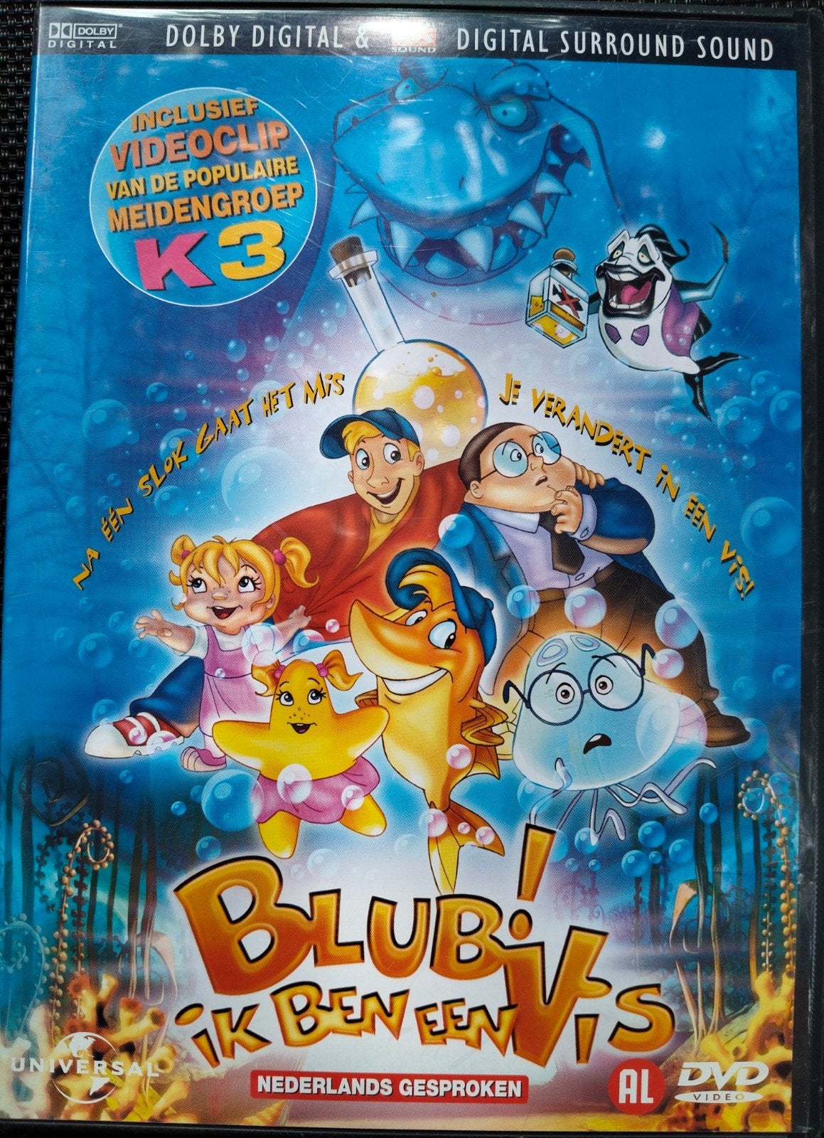 Blub ik ben een vis, Enlèvement ou Envoi