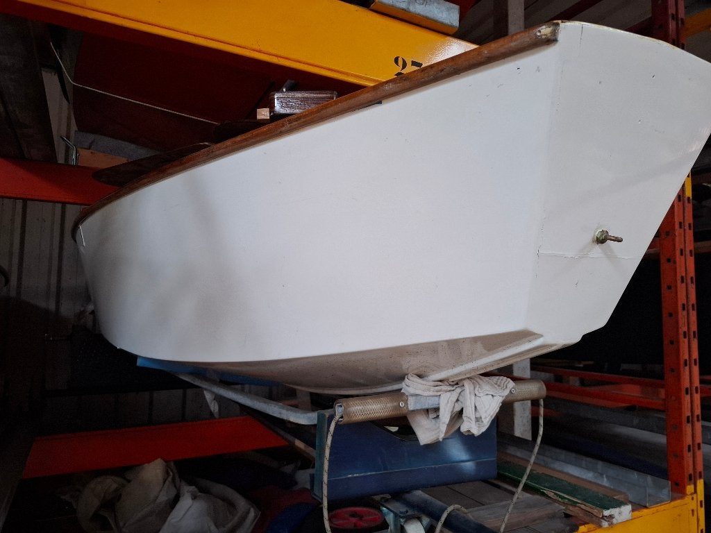 Houten zeilboot Cadet, Ophalen, Gebruikt, Fok, Overige typen