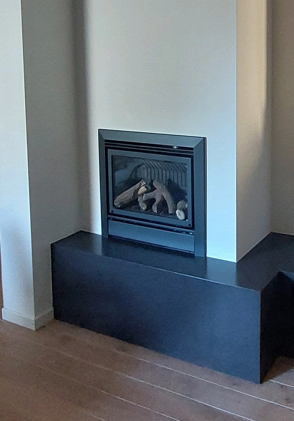 inbouwhaard op gas in zéér goede staat, Ophalen, Gebruikt, Inbouwhaard, Gashaard