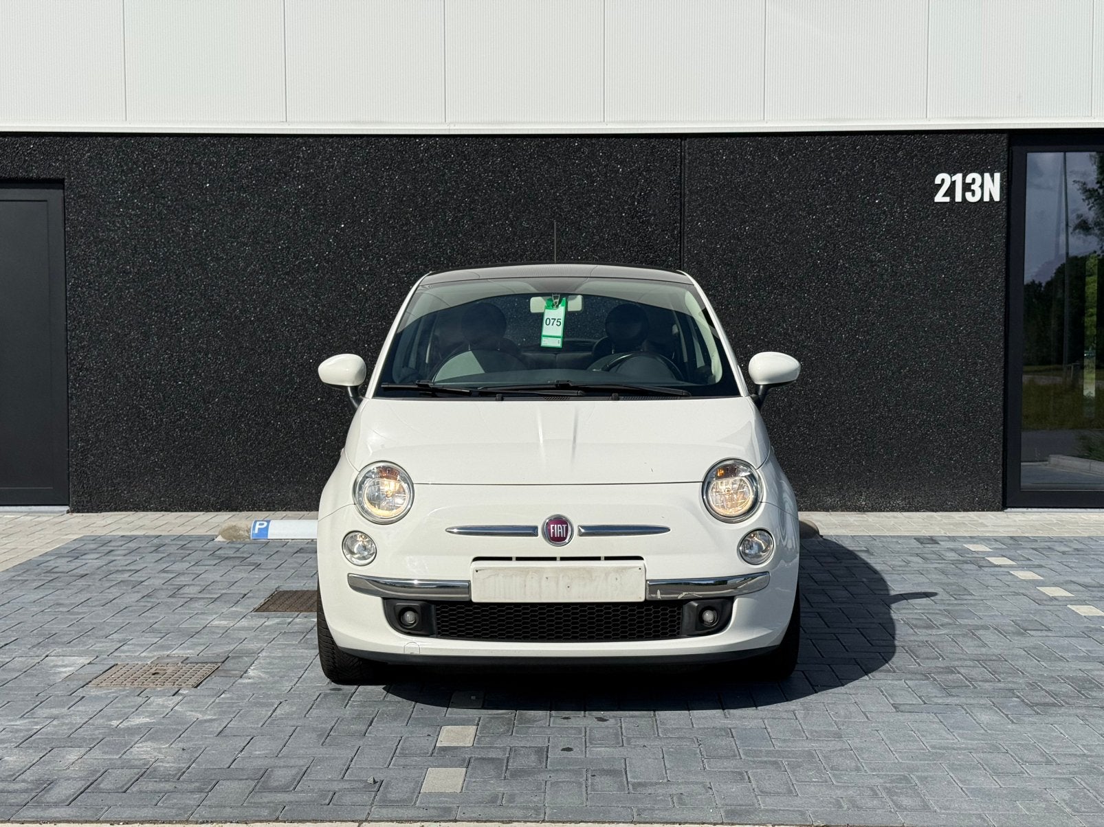 Fiat 500 - 1.2 Benzine - Pano/Sport, Bluetooth, Euro 5, Zwart, Wit