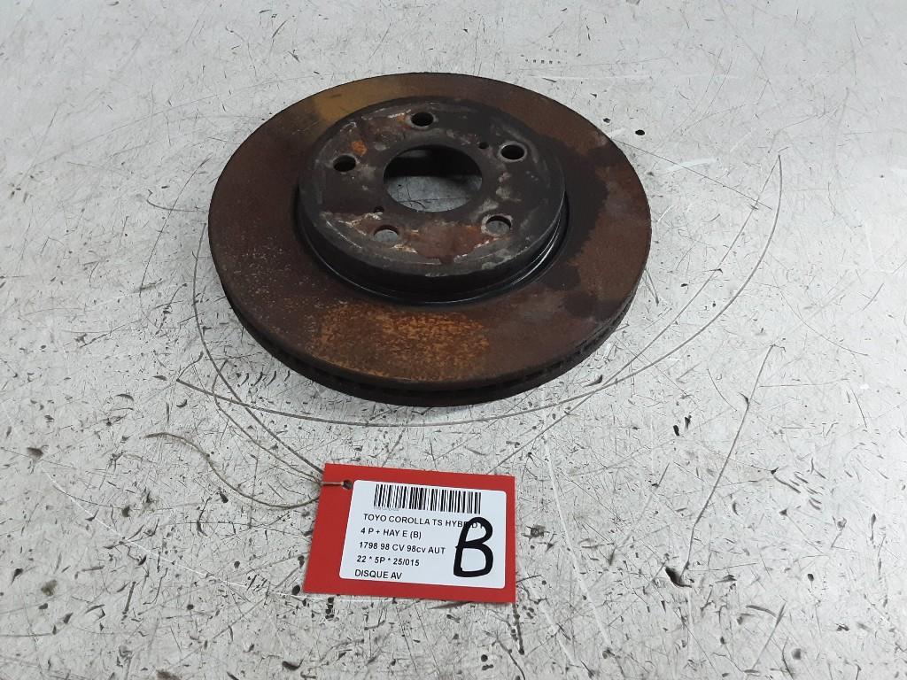 REMSCHIJF VOOR Toyota Corolla (E21) (01-2019/-), Gebruikt, Mevr. I. Hauben, Toyota, Rue de l'Espoir 34 34
4030  GRIVEGNÉE, BE
