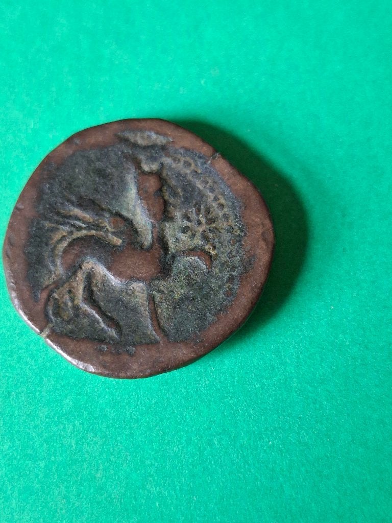 Pièce en bronze ibérique Kastulo avec Pégase, Envoi, Autres pays, Monnaie en vrac