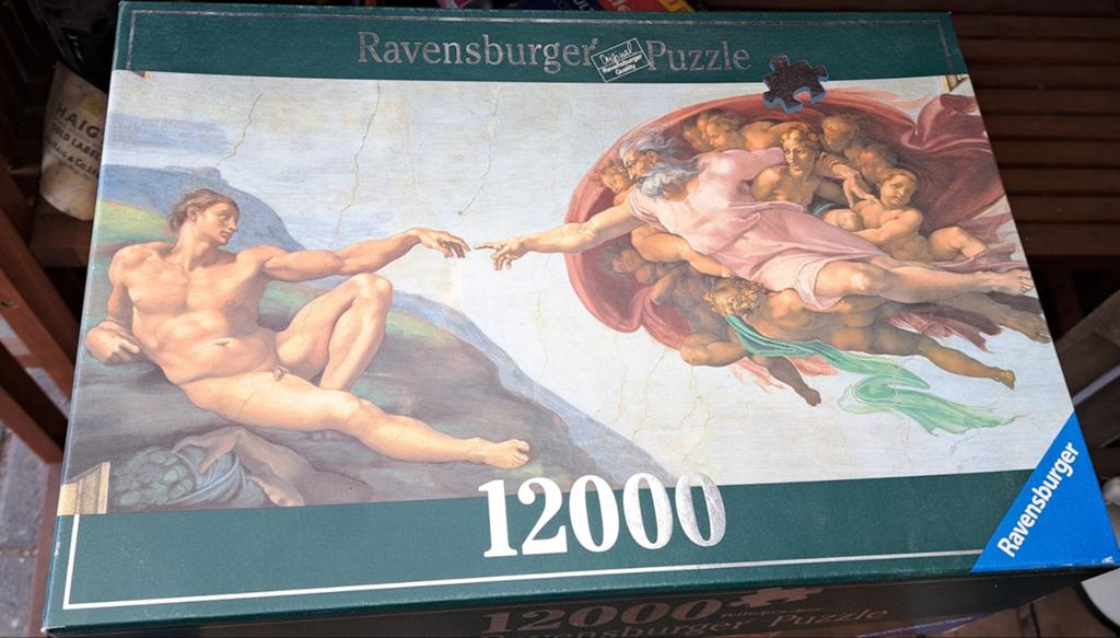 Michelangelo puzzle ravensburger 12000 stuks NIEUW !!!, Ophalen