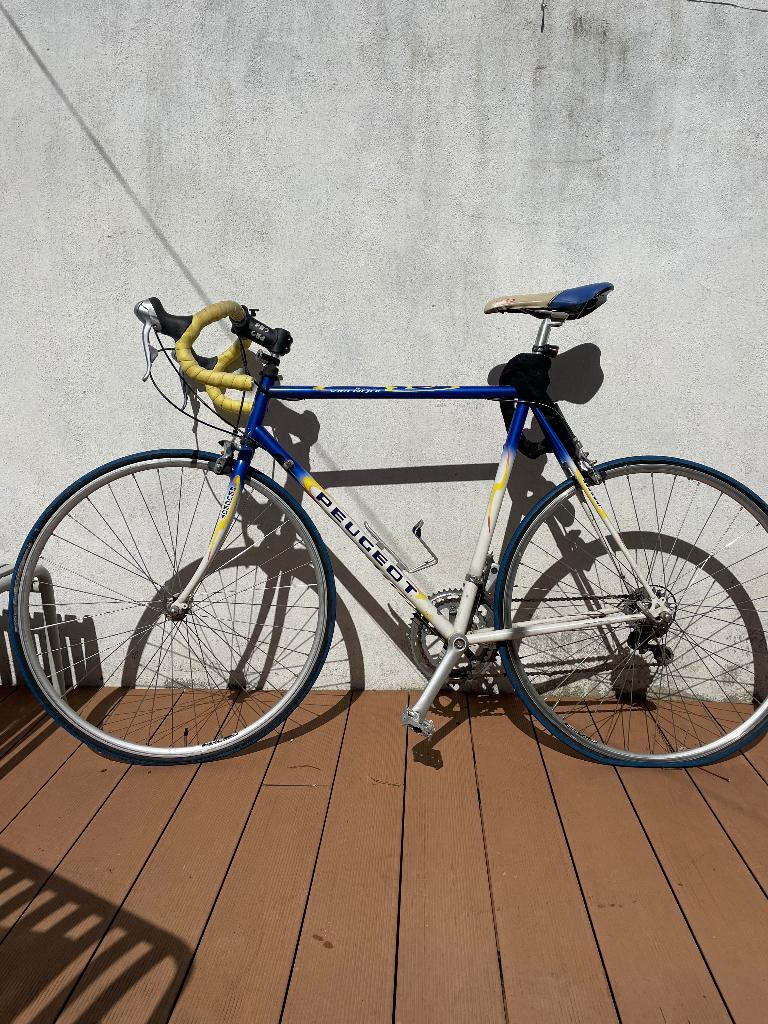 Retro fiets peugot, mechanische versnellingen, Fietsen en Brommers, Ophalen, Zo goed als nieuw, Minder dan 10 versnellingen, Overige merken