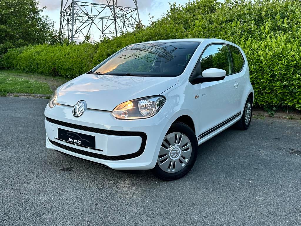 Volkswagen UP Club Edition 1.0 Benzine 2015 €5 155.000 km, Voorwielaandrijving, Euro 5, Stof, Wit