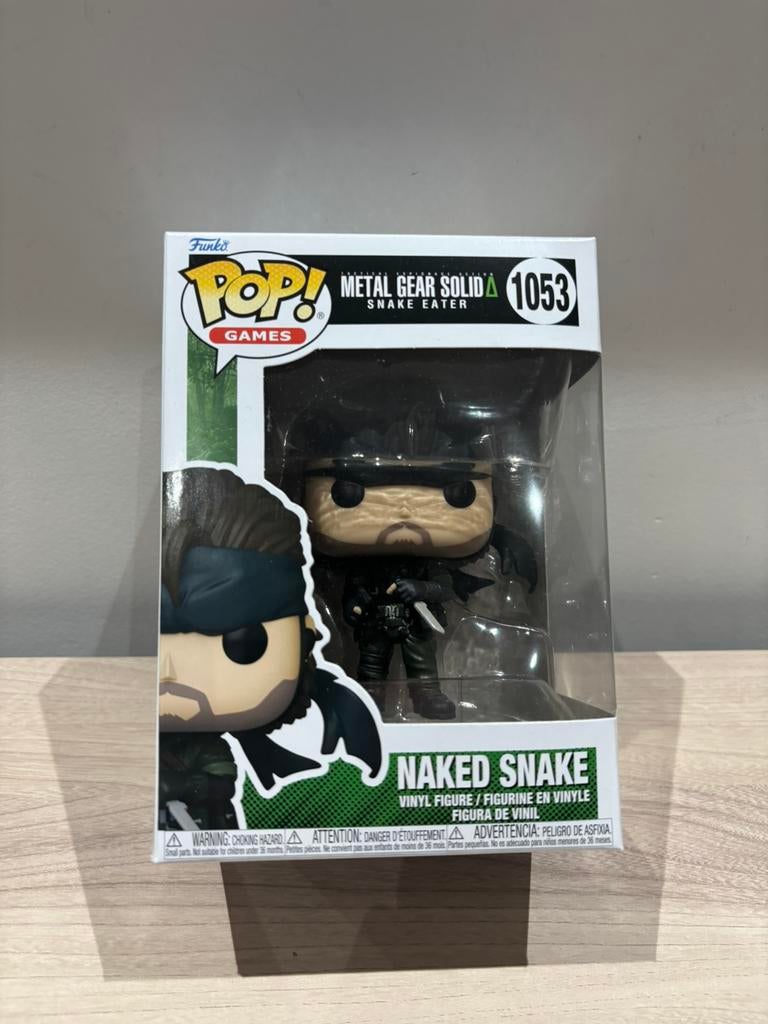 Funko Pop! 1053 Naked Snake Metal Gear Solid 3 Snake Eater, Ophalen of Verzenden, Zo goed als nieuw