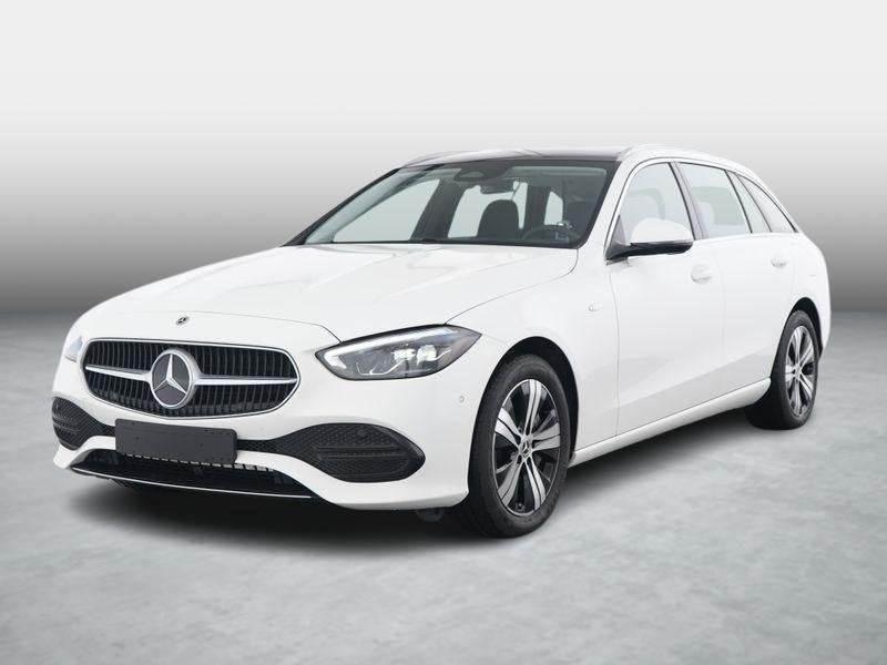 Mercedes-Benz C-klasse 300 DE 4MATIC Break Luxury Line | Pan, Auto's, Automaat, 197 pk, 4 cilinders, Wit
