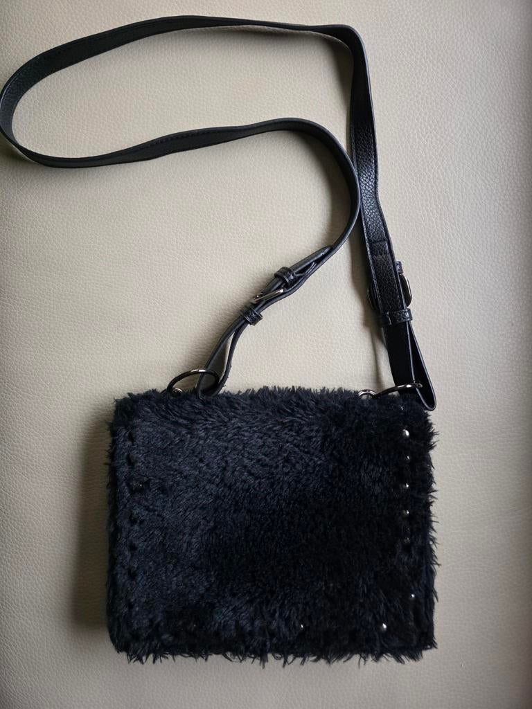Xandres zwarte tas, Handtassen en Accessoires, Overige merken, Zwart, Nieuw, Ophalen of Verzenden