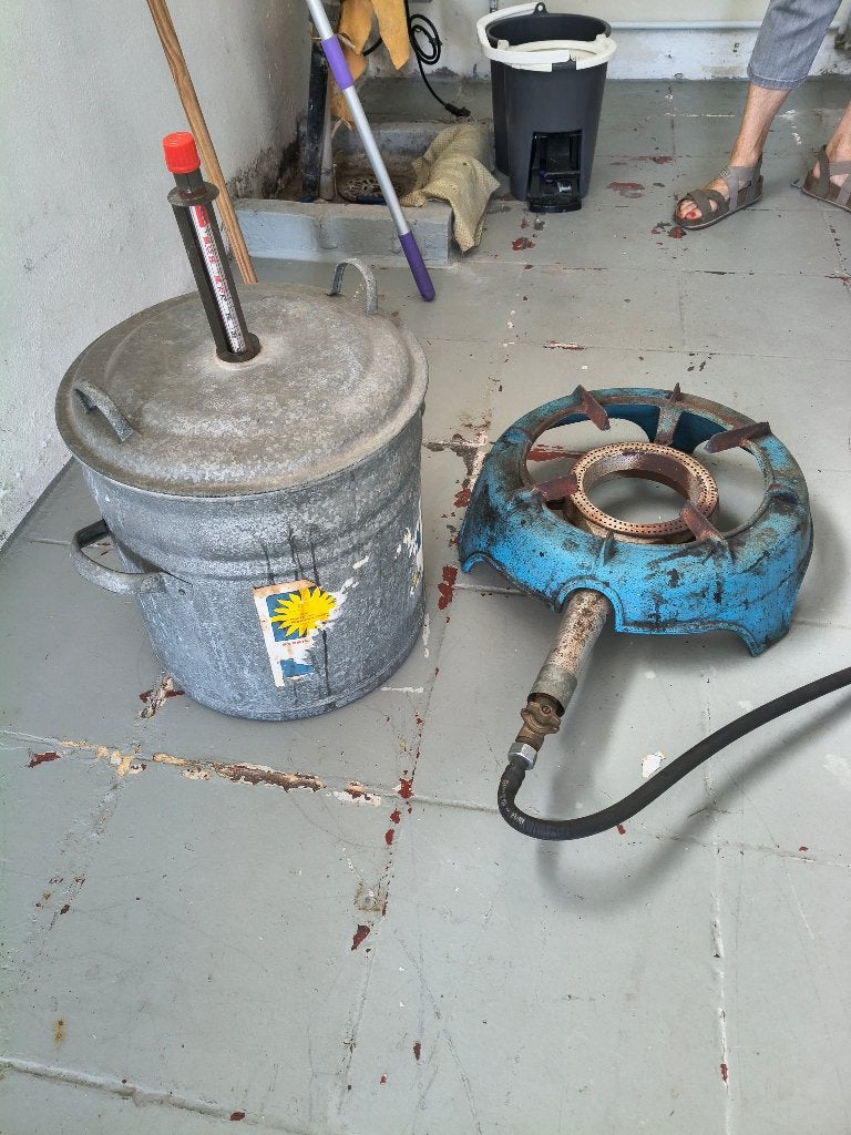 steriliseerketel, Huis en Inrichting, Ophalen, Overige materialen, Gebruikt, Overige typen