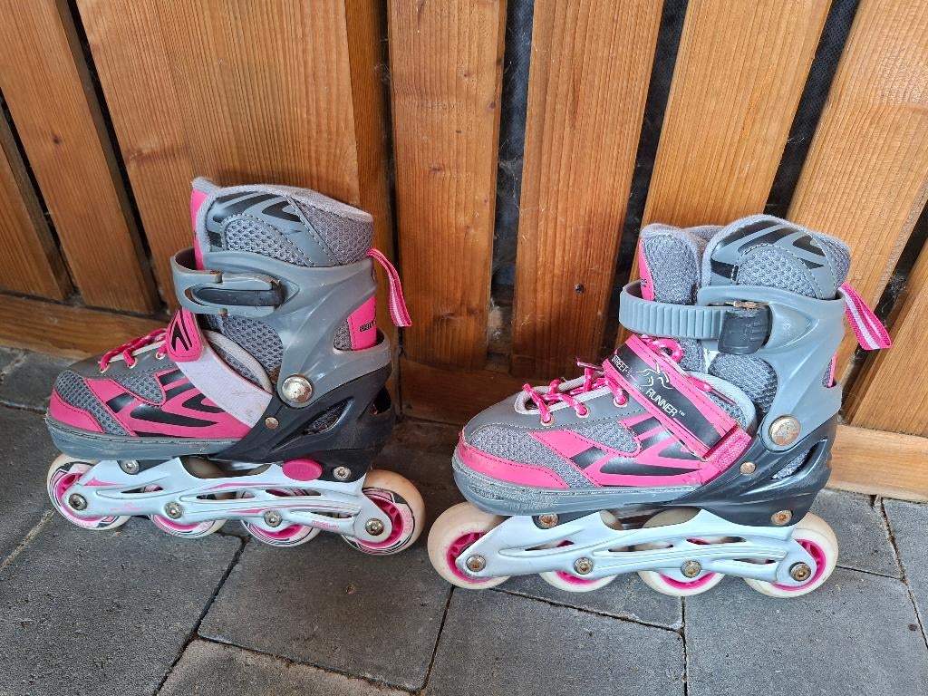 Inline skates maat 31-34 (verstelbaar), Sport en Fitness, Ophalen, Kinderen, Inline skates 4 wielen, Verstelbaar