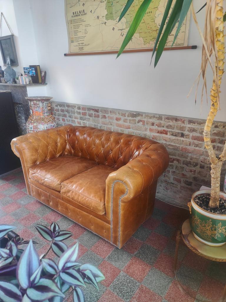 Zetel chesterfield, Huis en Inrichting, Zetels | Zetels, Ophalen