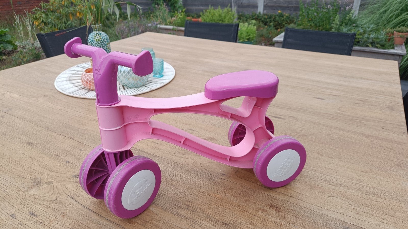 Driewieler Lena, Kinderen en Baby's, Speelgoed | Buiten | Skelters, Ophalen, Gebruikt, Overige merken