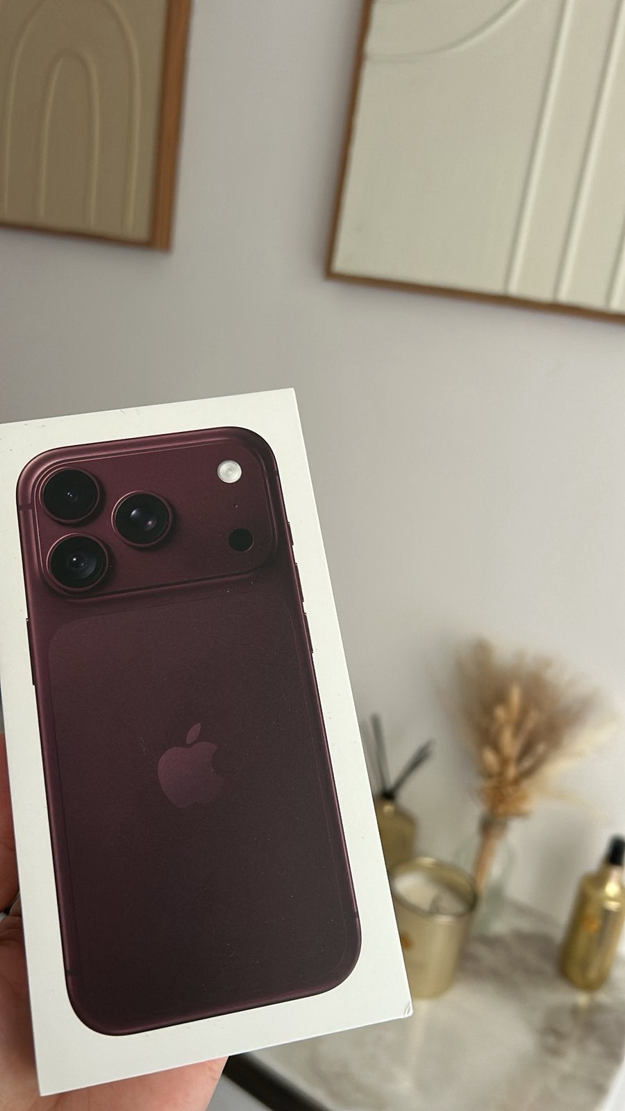iPhone 18 pro bordeaux, Télécoms, Enlèvement ou Envoi, Comme neuf, IPhone 18 Pro